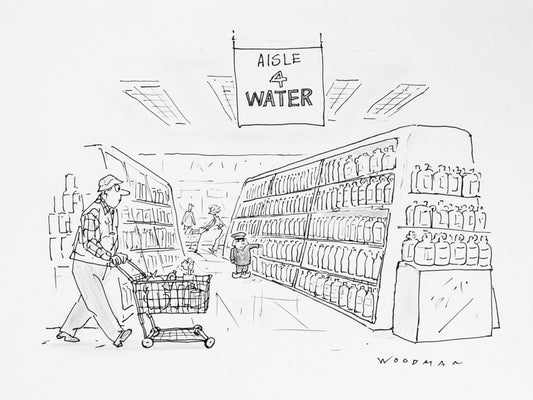 Aisle 4 Water Archival print