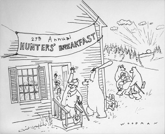 Hunter's Breakfast Archival Print