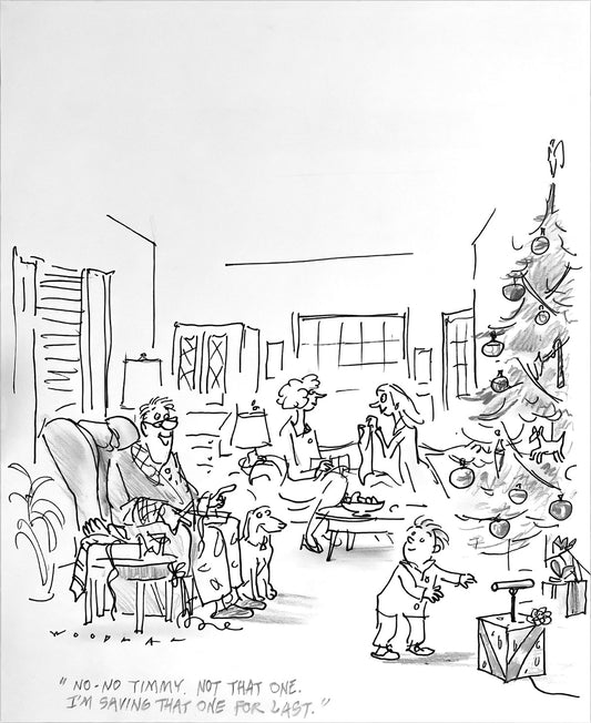 New Yorker Magazine cartoon "No-No, Timmy" Archival Print